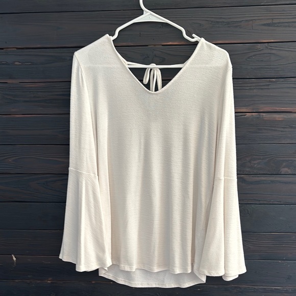 LOFT Tops - Elegant Cream Women's Top